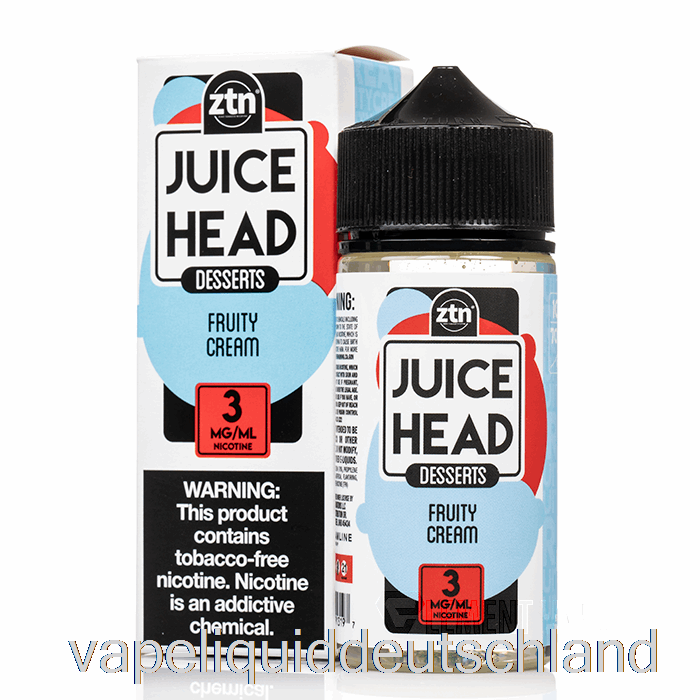 Fruchtige Creme - Saftkopf - 100 Ml 0 Mg Vape-Flüssigkeit